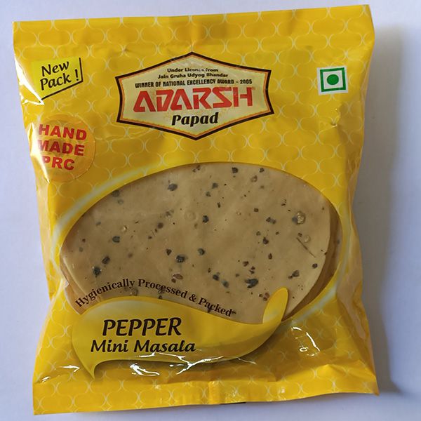 PEPPER MINI MASALA PAPAD 100 gms