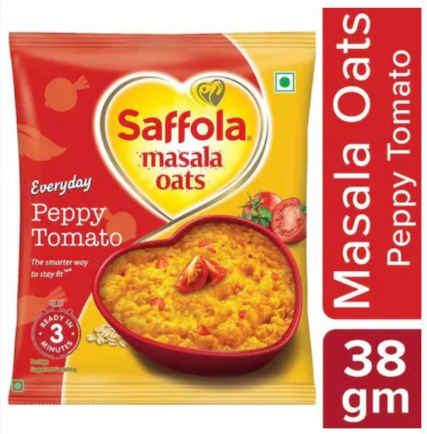 Saffola Peppy Tomato Instant Masala Oats 38 gm