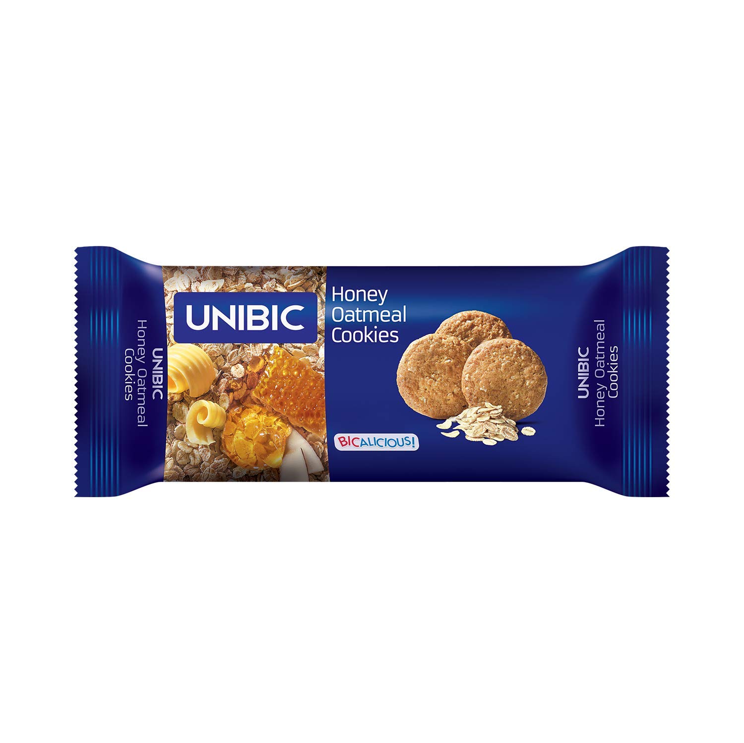 UNIBIC Cookies, Honey Oatmeal, 75g