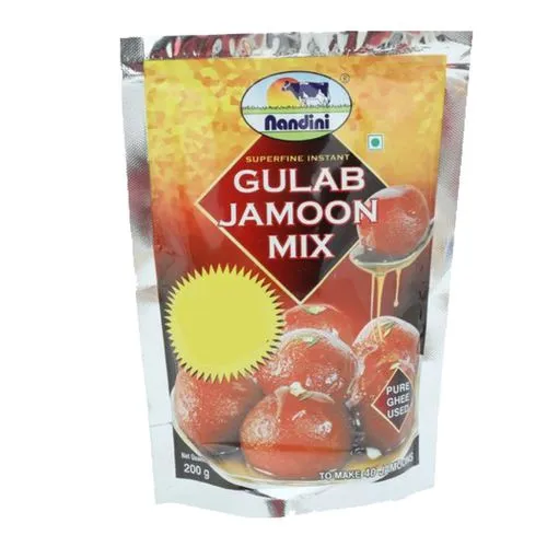 Nandini Mix - Gulab Jamoon, 200 g Pouch