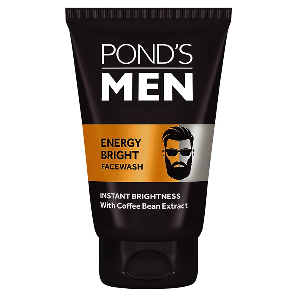 Pond's Men Energy Bright Facewash With Coffee Bean Extracts