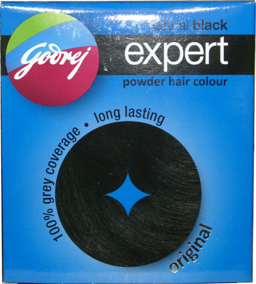 Godrej Expert Original Natural Black Powder  hair colour