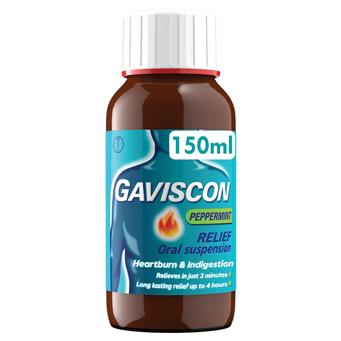 Gaviscon Liquid - Peppermint Flavor 150 ml