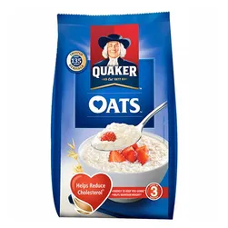 Quaker Oats - Natural Wholegrain, Nutritious Breakfast Cereals, Dalia Porridge, Easy To Cook, 400 g Pouch