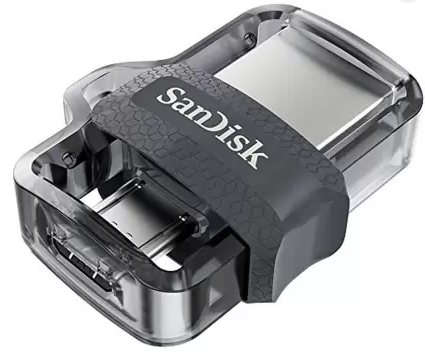 Sandisk Dual Drive OTG Pendrive USB 3.0 M3  16 GB