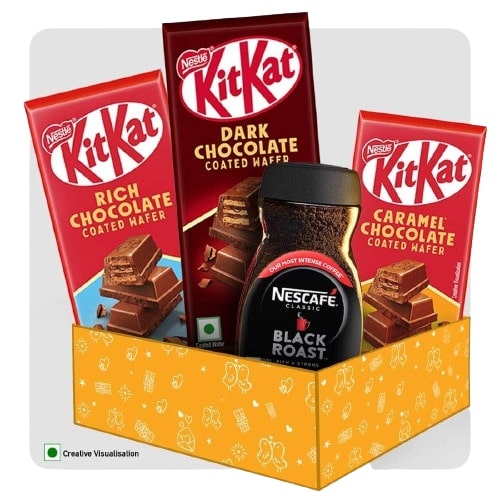 Nestle Coffee Chocolate Gift Basket