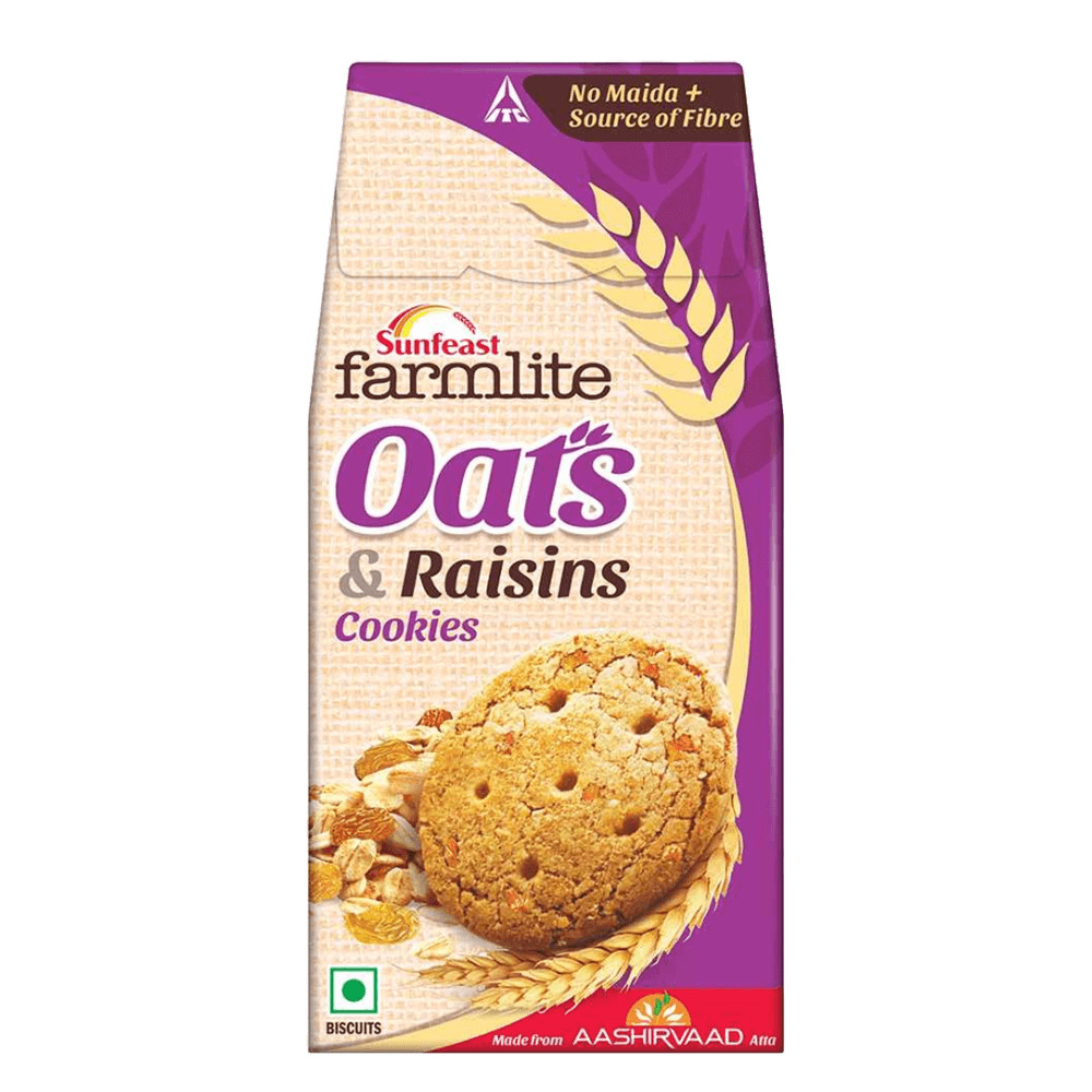 Sunfeast Farmlite Oats and Raisins, 150g