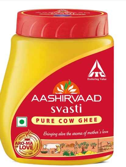 Aashirvaad Svasti Pure Cow Ghee 200ml