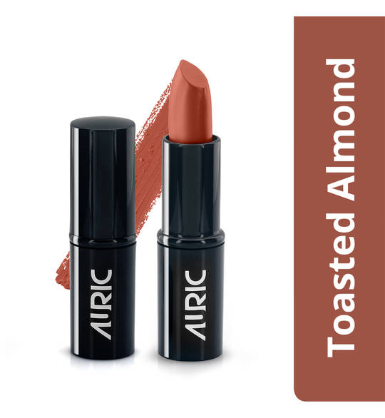 Auric MatteCreme Lipstick, Toasted Almond - 4 g