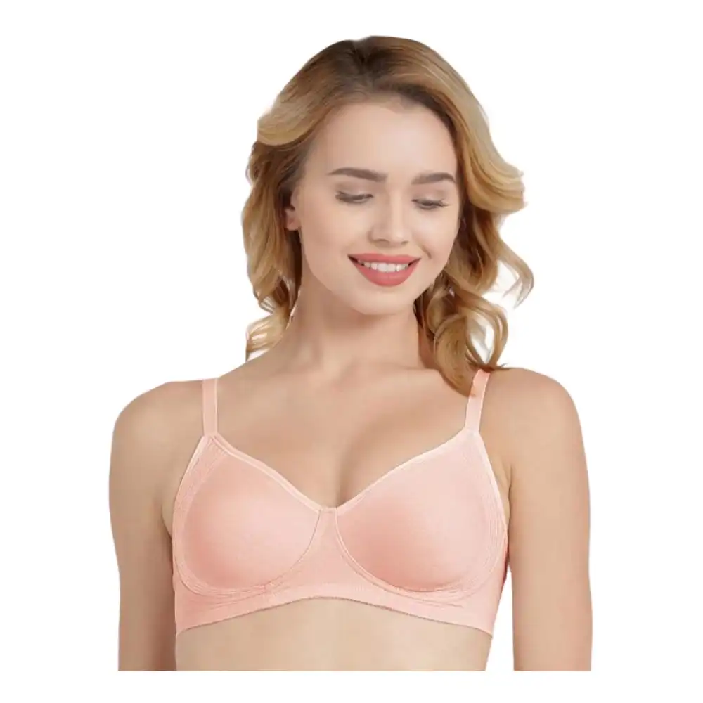 Side Support Shaper Stretch Cotton Everyday Bra | A042