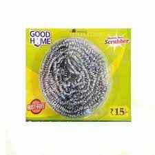 Good Home Rust Free Stainless Steel Scrubber Pack Of 1 - 1unit(11g)