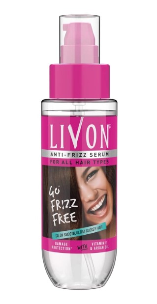 Livon Anti Frizz Hair Serum - 45ml Bottle