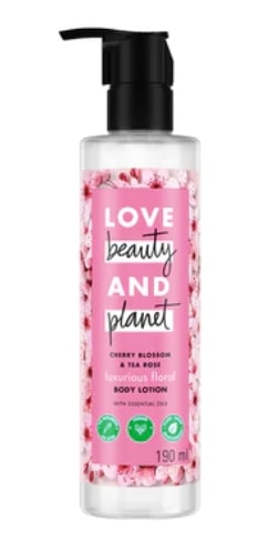 Love Beauty and Planet Cherry Blossom & Tea Rose Body Lotion - 190ml