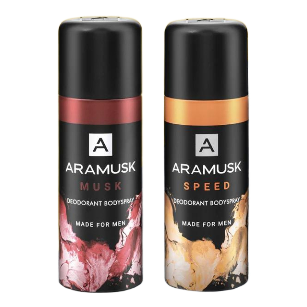 Pack of 2 Deodorants - Musk + Speed
