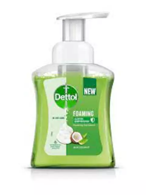 Dettol Foaming Hand Wash 250 ml (Aloe Coconut) (Pump)