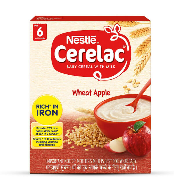 NESTLÉ CERELAC - 6-24 months, 300g-Wheat & Apple