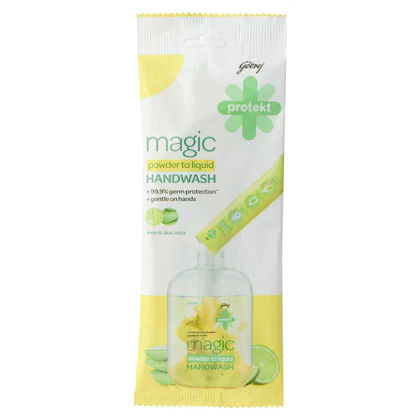 Godrej Protekt Magic Power Liquid Handwash Lime 9 g