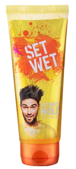 SET WET Ultimate Hold Hair Styling Gel for Men Hair Gel  50ml