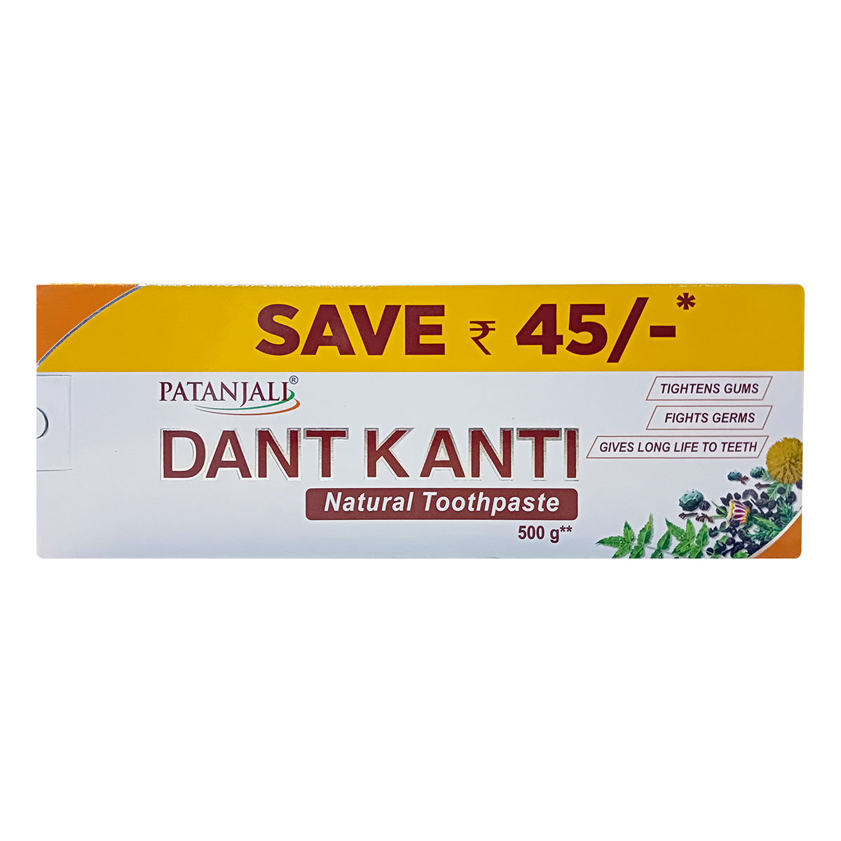 Patanjali Dant Kanti Natural Toothpaste (New)