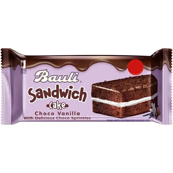 Bauli Sandwich choco vanilla Cake, 28g (