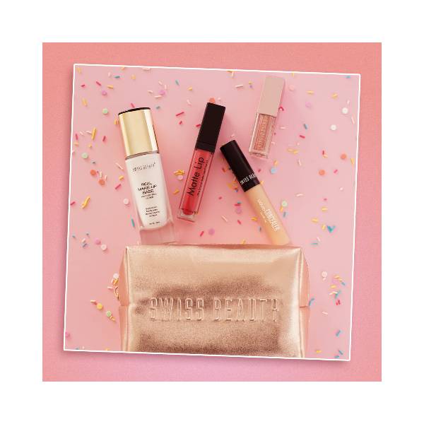 SWISS BEAUTY  ON THE GO TRAVEL MAKEUP KIT