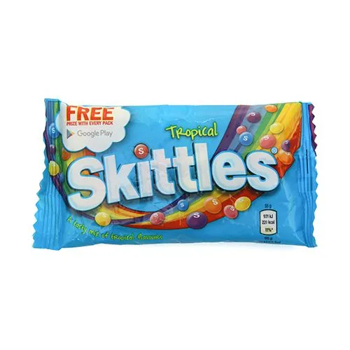 Skittles Candy - Tropical Flavours, 45 g