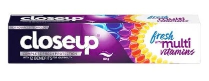Closeup Multivitamin Complete Fresh Protection Gel Toothpaste