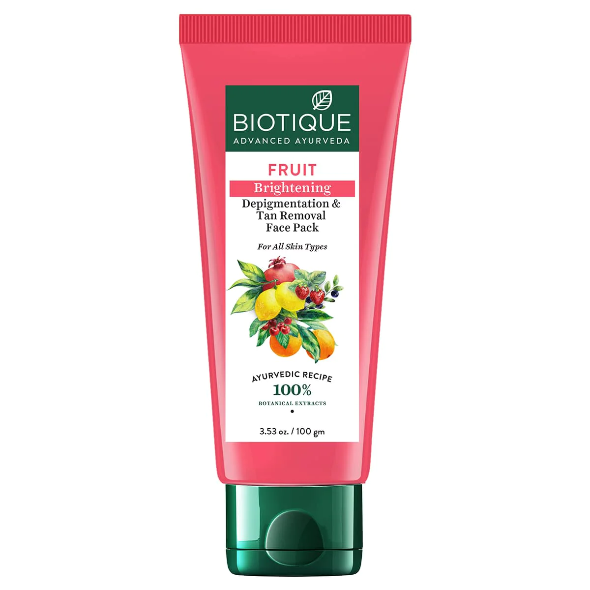 Biotique  Fruit Brightening Depigmentation & Tan Removal Face Pack