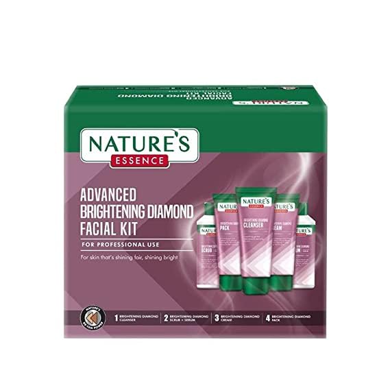 Nature's Essence Advanced Brightening Diamond Facial Kit 1000gm