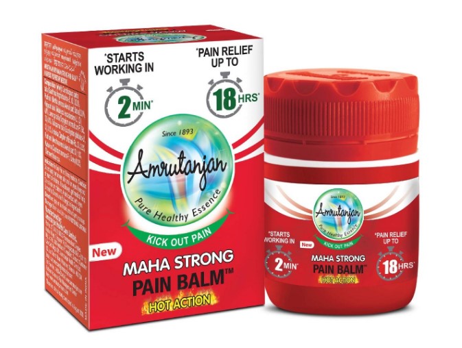 Amrutanjan Maha Strong Pain Balm