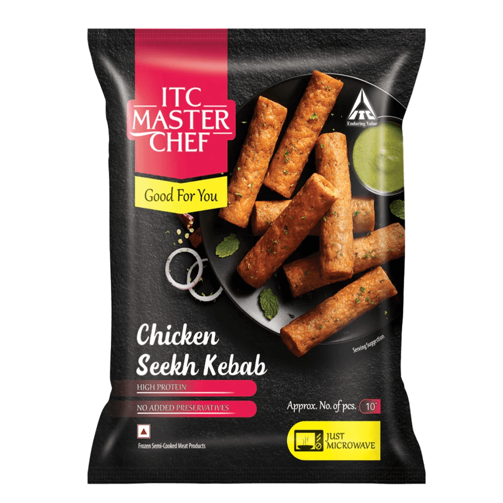 ITC Master Chef Chicken Seekh Kebab 500g