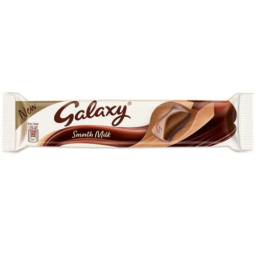 Galaxy Smooth Milk Chocolate Bar, 30 g Pouch
