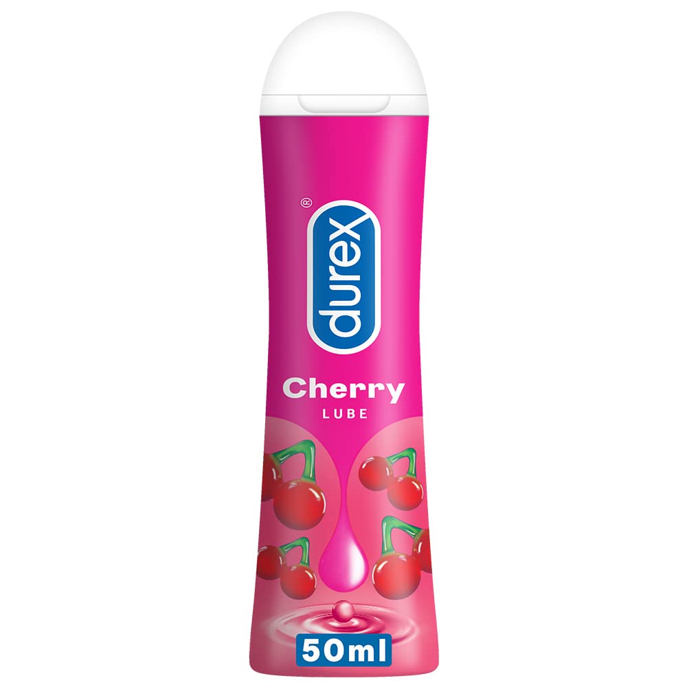Durex Lube Cherry Flavoured Lubricant Gel for Men & Women - 50ml