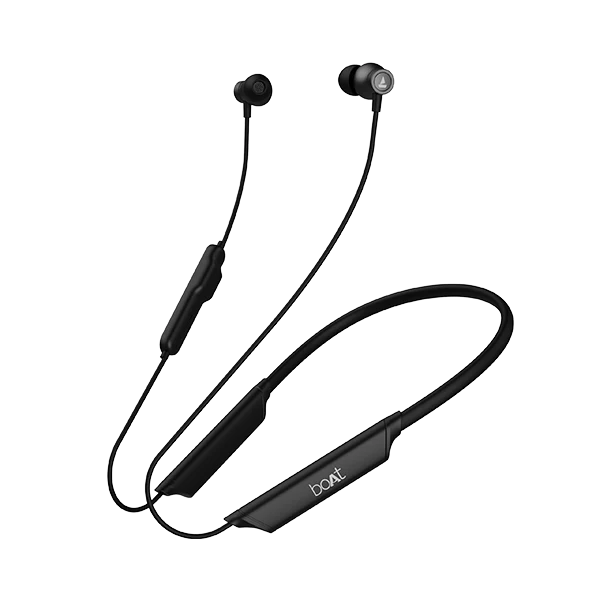 Rockerz 80 Pro - Black Wireless Bluetooth Neckband