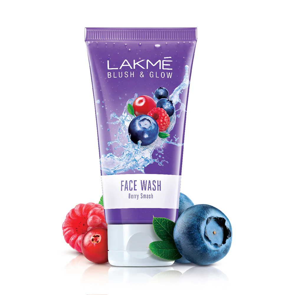 Lakme Blush & Glow Mixed Berries Facewash  50g