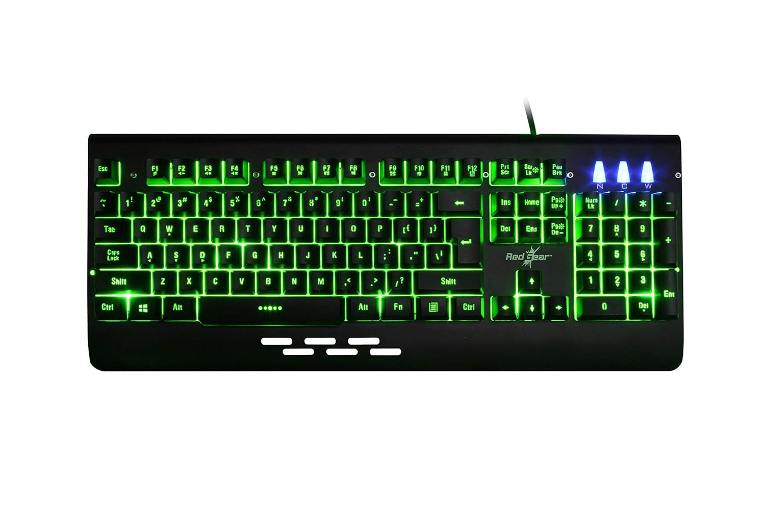 Redgear MT-01s Blaze 7 -7 Colour Backlit Gaming Keyboard with Aluminium Body