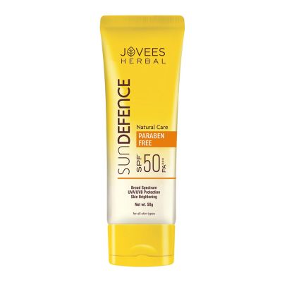 Jovees Sun Defence Cream SPF 50 | Broad Spectrum PA+++ |Protects 100g