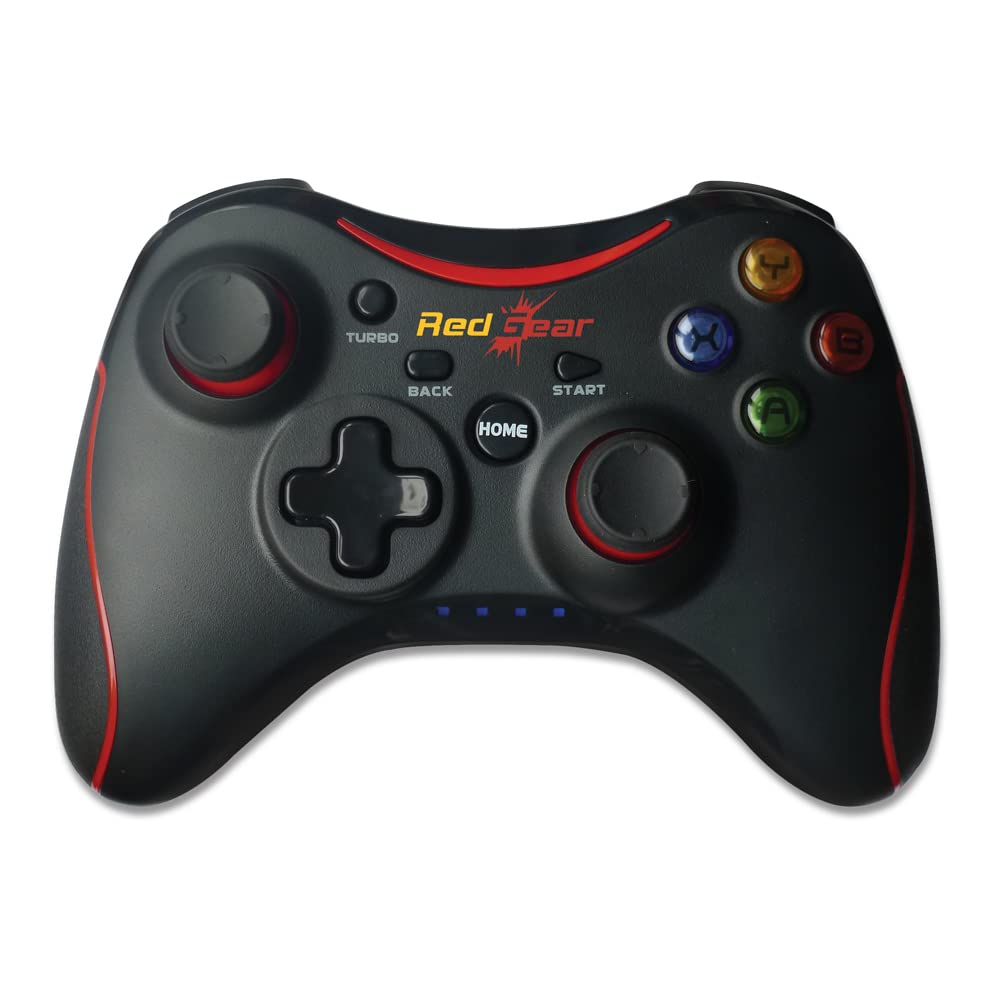 Redgear Pro Wireless Dual Dongles Wireless Gamepad with Dual Dongles