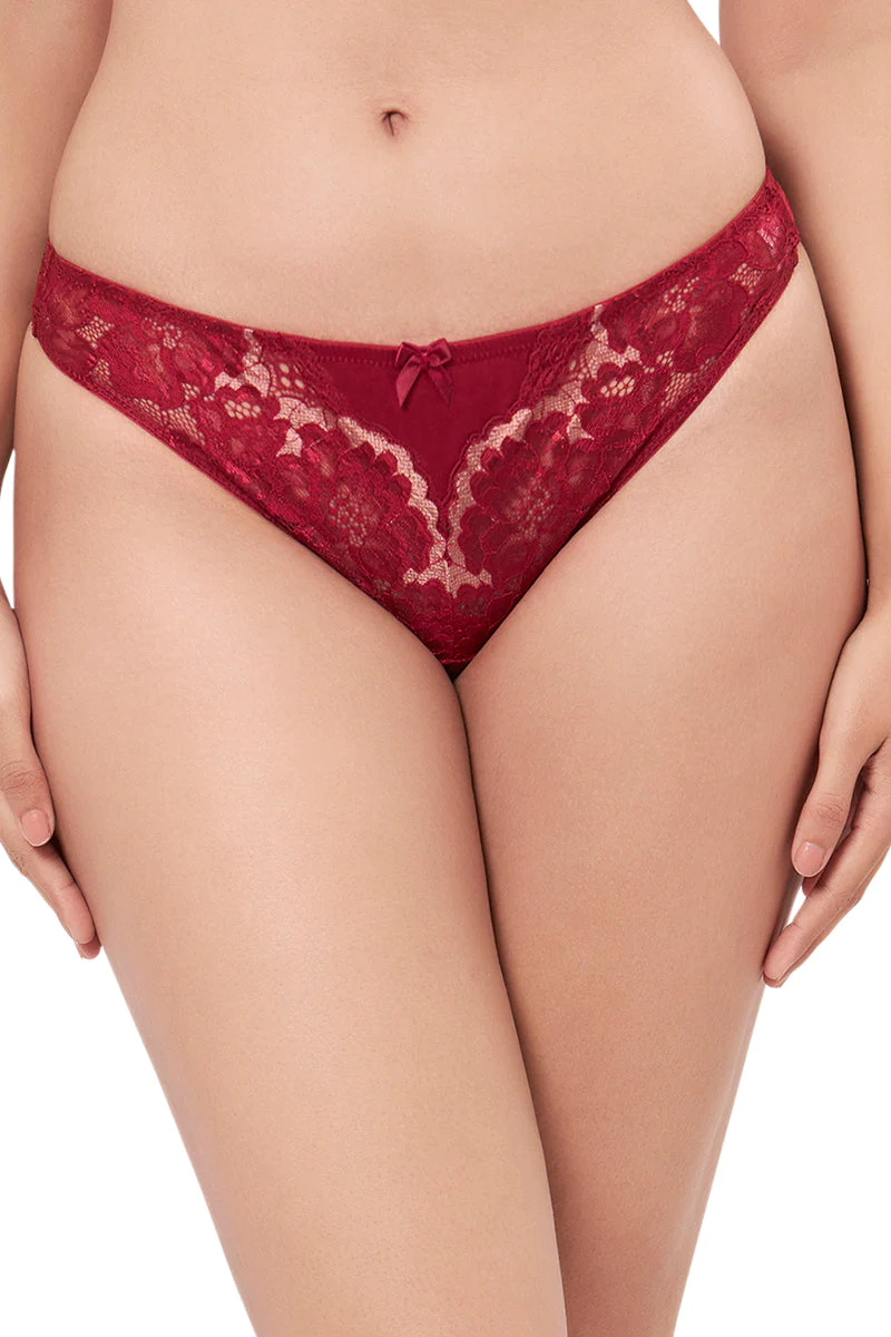 amante  Eternal Bliss Lace Low Rise Thong - Tuffet