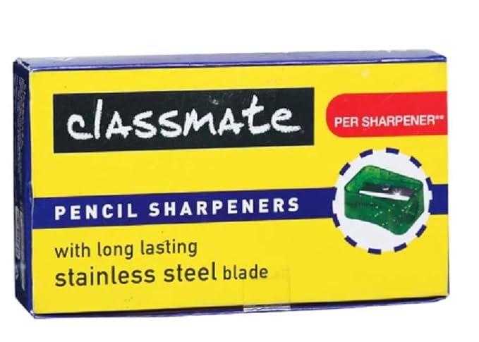 Classmate Pencil Sharpeners - Pack of 20 Pcs