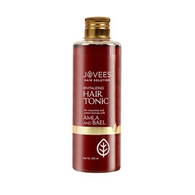 Jovees Revitalising Amla & Bael Hair Tonic |Long, Strong & Thick Hair