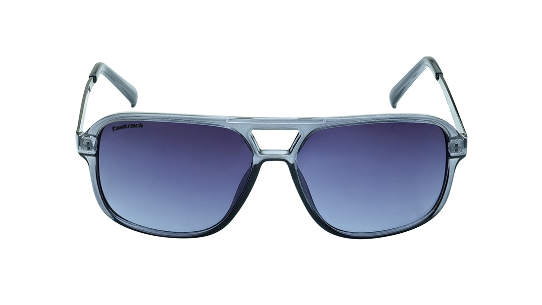 FASTRACK Blue Wayfarer Rimmed Sunglasses(C0100BL1V)