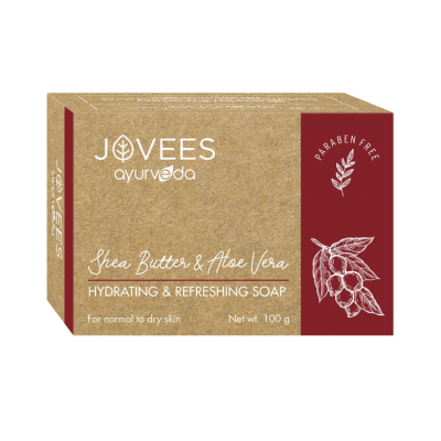 Jovees Shea butter & Aloe Vera Hydrating & Refreshing Soap 100g