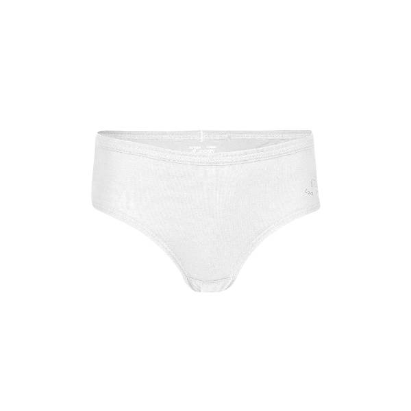 Jockey Girl's Super Combed Cotton Panty with Ultrasoft Waistband - White(Pack of 2)