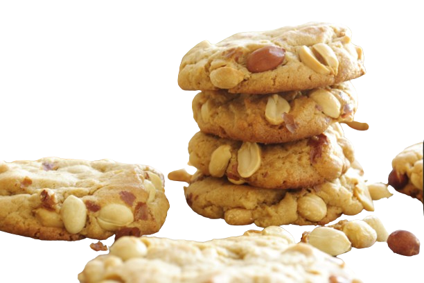 Roasted and Crunchy Peanut cookies