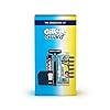 Gillette Guard 5 in 1 Shaving Kit with a Travel Pouch, 1 Razor, 6 blades, 1 Shaving Cream, 1 Shaving brush | Combo Grooming Kit | Gift Set for Men