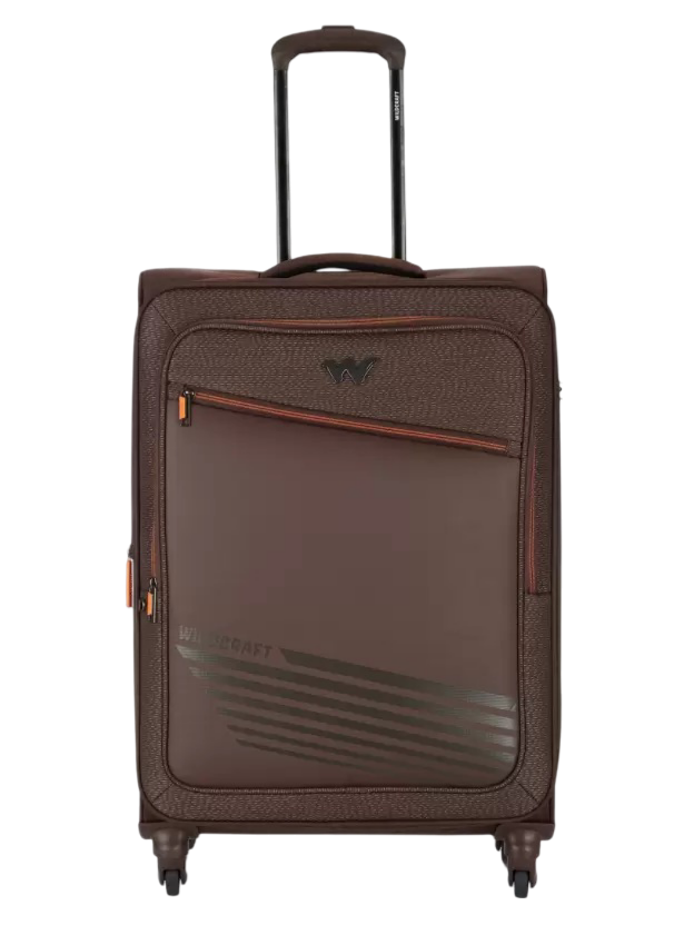 Wild craft luggage CruxTrolley  Wildcraft  Brown  Medium
