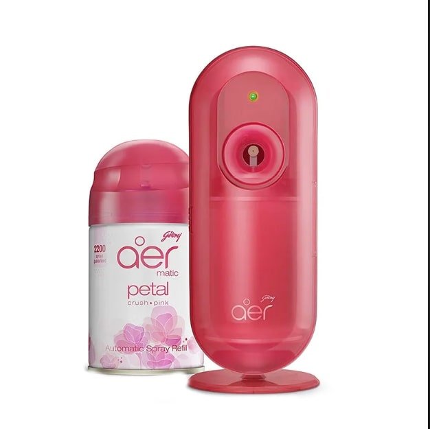 Godrej aer matic Petal Crush Pink Automatic Home Fragrances