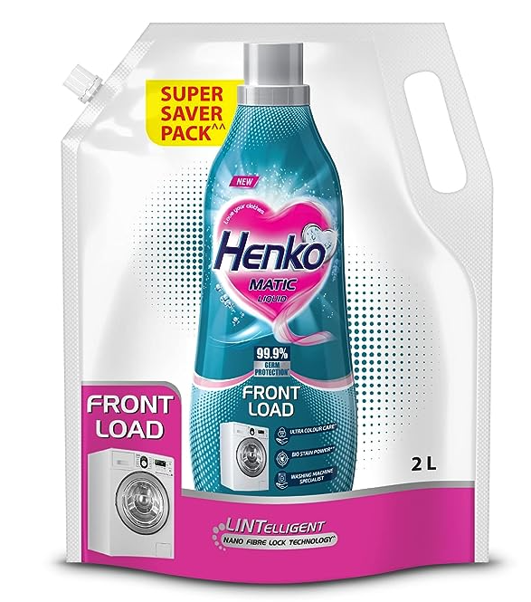 Henko Matic Liquid Detergent - Front Load 2L Refill Pouch