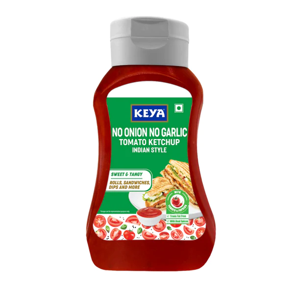 Keya No Onion No Garlic Tomato Ketchup